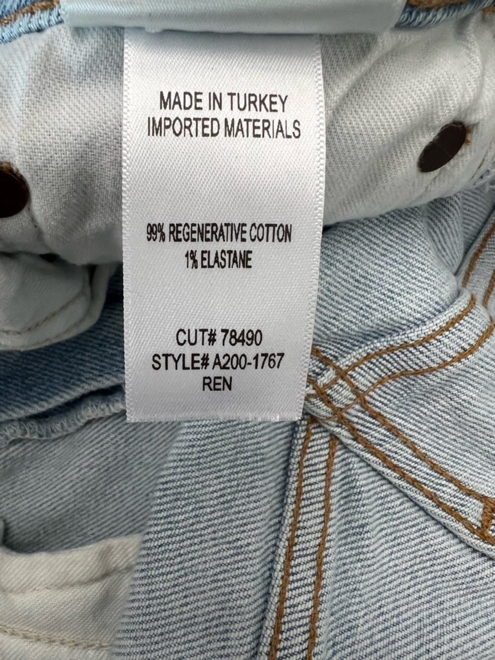 Agolde Ren High Rise Wide Leg Jeans in Beam 26 - Picture 8 of 12